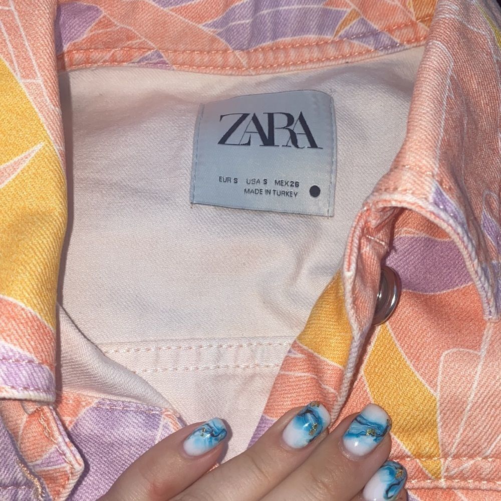 ✨ ZARA PRINTED DENIM DRESS✨ - Picture 10 of 11
